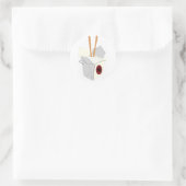 Sticker Rond Alimentation chinoise (Sac)