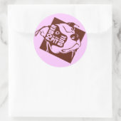 Sticker Rond Alimentation de l'armature (Sac)