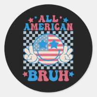 All American Bruh 4 juillet Boys Hommes Femmes Pat