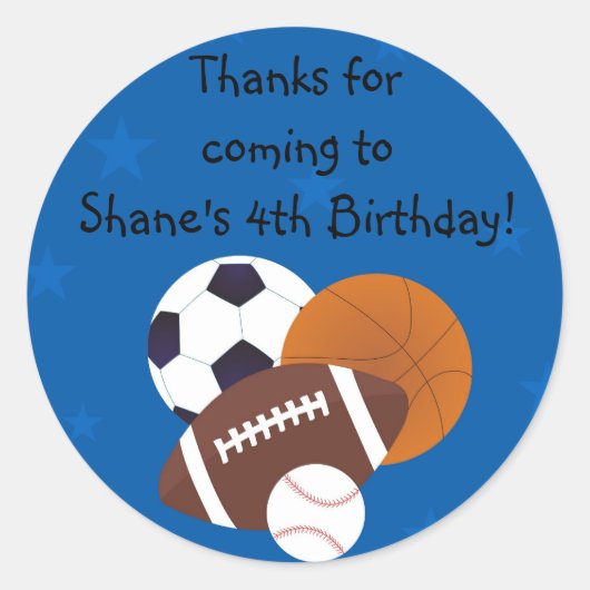 Sticker Rond All-Star (Devant)