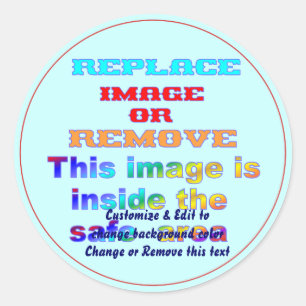 Sticker Rond Alle maten
