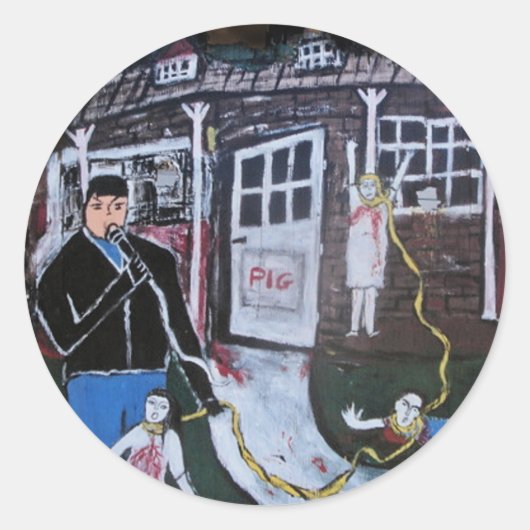 STICKER ROND ALLÉE CIELO (Devant)