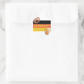 Sticker Rond Allemagne (Sac)