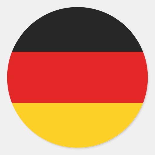 Sticker Rond Allemagne (Devant)