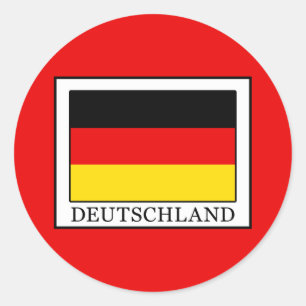 Sticker Rond Allemagne