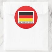 Sticker Rond Allemagne (Sac)