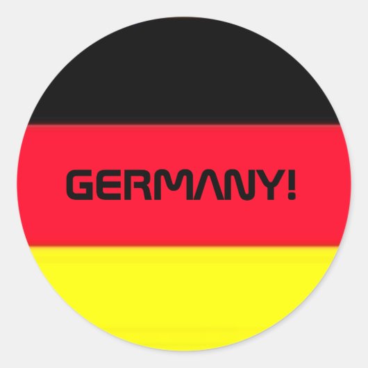 STICKER ROND ALLEMAGNE! (Devant)