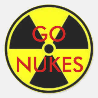 STICKER ROND ALLER NUKES