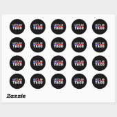 Sticker Rond Allez Taco5 (Feuille)