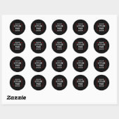 Sticker Rond Allez Taco 11 (Feuille)