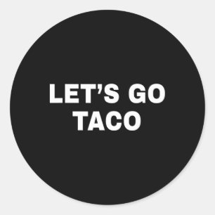 Sticker Rond Allez Taco 12