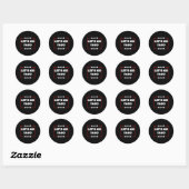 Sticker Rond Allez Taco 17 (Feuille)
