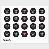 Sticker Rond Allez Taco 26 (Feuille)