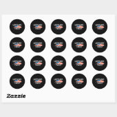 Sticker Rond Allez Taco 27 (Feuille)