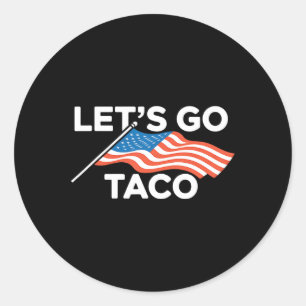 Sticker Rond Allez Taco 27