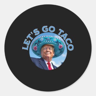 Sticker Rond Allez Taco 9