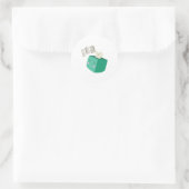 Sticker Rond Allez-y bientôt (Sac)