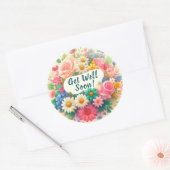 Sticker Rond Allez-y bientôt (Enveloppe)