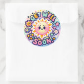 Sticker Rond Allez-y bientôt (Sac)