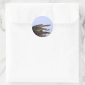 Sticker Rond Alligator (Sac)