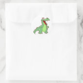 Sticker Rond Alligator (Sac)