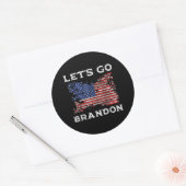 Sticker Rond Allons Brandon (Enveloppe)