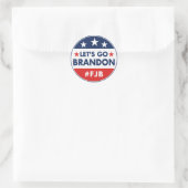 Sticker Rond Allons Brandon (Sac)
