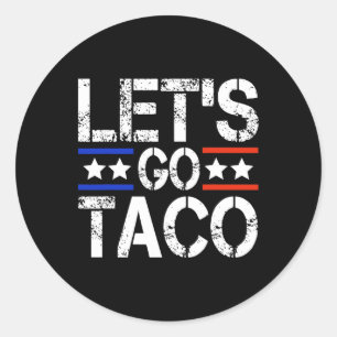 Sticker Rond Allons Taco Chemise Allons Taco 44