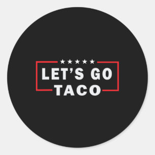 Sticker Rond Allons Taco Chemise Allons Taco 47