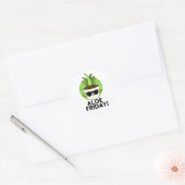 Sticker Rond Aloe Friday Funny Aloe Vera Plante Pun (Enveloppe)