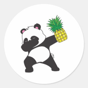 Sticker Rond Aloha Beach Hawaiian