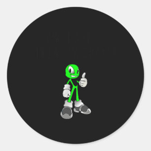 Sticker Rond Alopécie Areata Totalis Universalis Baltie Baltie