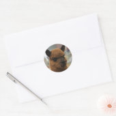 Sticker Rond Alpaca (Enveloppe)