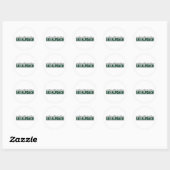 Sticker Rond Alpbach (Feuille)