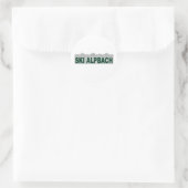 Sticker Rond Alpbach (Sac)