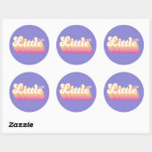 Sticker Rond Alpha Chi Omega | Petite (Feuille)