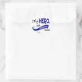 Sticker Rond ALS Ma grand-mère Mon héros 42 (Sac)