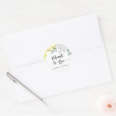 Sticker Rond Alvéoles - Nées pour être ensemble (Enveloppe)