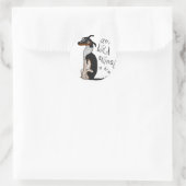 Sticker Rond Am Wild Animal (Sac)