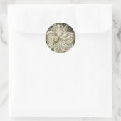 Sticker Rond Amaryllis Old Time Sketch (Sac)