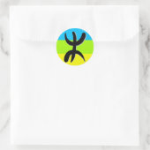 Sticker Rond Amazigh (Sac)