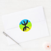 Sticker Rond Amazigh (Enveloppe)