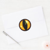 Sticker Rond Amber Dragons Eye (Enveloppe)