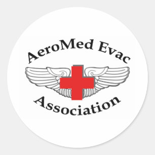 Sticker Rond AMEA Logo de la version ombre
