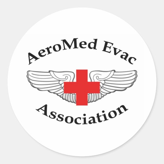 Sticker Rond AMEA Logo version plate (Devant)