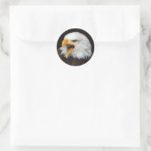 Sticker Rond AMERICAN EAGLE by Jean-Louis Glineur (Sac)