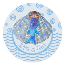 American Mermaid Shell C'est une fille