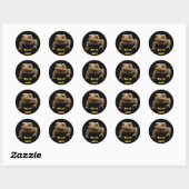 Sticker Rond American Toad (Feuille)