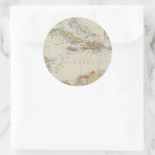 Sticker Rond Amérique centrale 2 (Sac)