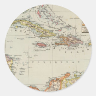 Sticker Rond Amérique centrale 2